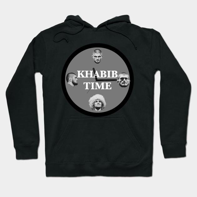 Khabib Time Hoodie by aqhart